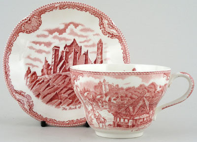Breakfast Cup and Saucer c1950s